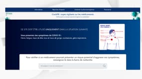 Le site Covid19-medicaments.com