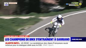 J'aime mes Jeux: les champions de BMX s'entraînent dans le Vaucluse