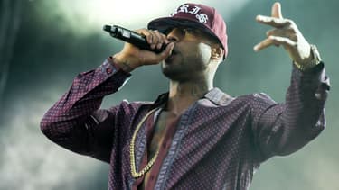Booba en concert aux Eurockéennes de Belfort en 2017