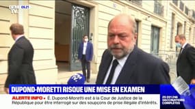 Éric Dupond-Moretti: "Je suis serein et déterminé, le ministre de la Justice n’est pas au-dessus des lois, ni en dessous"