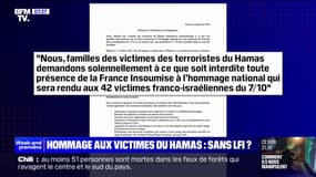 Hommage aux victimes du Hamas: la présence de La France insoumise pose question  