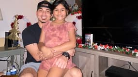 Angel Garza et sa fille Amerie, tuée dans la fusillade à Uvalde. 