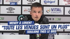 Ligue 1 : "Toutes les venues sont un plus", souligne Théo Le Bris concernant l'arrivée de Mendy à Lorient