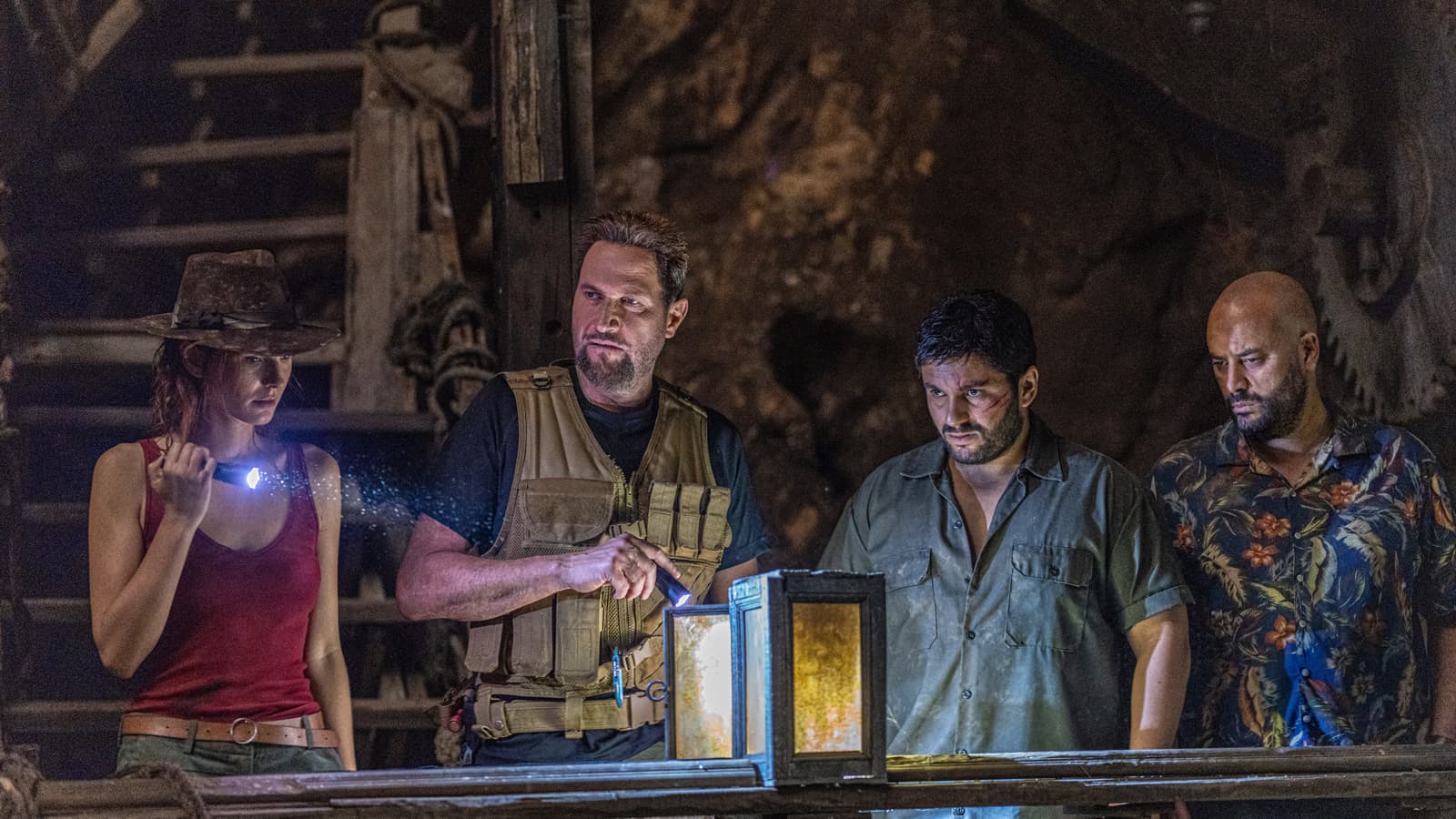 Joséphine Japy, François Damiens, Malik Bentalha et Jérôme Commandeur dans "Jack Mimoun et les secrets de Val Verde" Joséphine Japy, François Damiens, Malik Bentalha et Jérôme Commandeur dans "Jack Mimoun et les secrets de Val Verde"