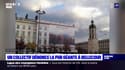 Lyon: un collectif dénonce la pub géante à Bellecour 