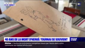 40 ans de la mort d'Hergé: Tournai se souvient