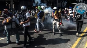 Manifestation contre Nicolas Maduro au Venezuela, le 20 mai 2017.