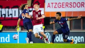Boubacar Kamara et Matteo Guendouzi face à l'Autriche