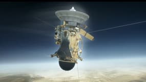 La sonde Cassini lors de son dernier passage en orbite de Saturne va se brûler les ailes et disparaître dans l'atmosphère de la planète.