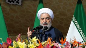 Le président iranien Hassan Rohani à Téhéran, le 11 février 2016.