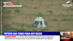 Blue Origin: retour sur Terre pour Jeff Bezos  