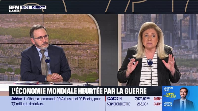 L'économie mondiale heurtée par la guerre