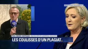 "Le terme de plagiat est un peu excessif" Paul-Marie Couteaux sur le discours de Marine Le Pen