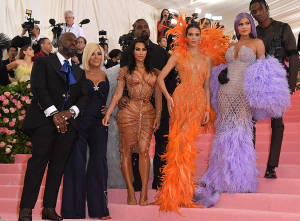 Le clan Kardashian Jenner au met Gala 2019.