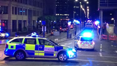 A l'entrée du London Bridge, samedi 3 juin.