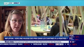 Anne-Laure Desclèves (SNRC) : Vers une hausse des prix dans les cantines à la rentrée ? - 23/08