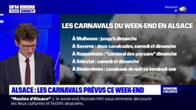 Alsace: les carnavals prévus ce week-end