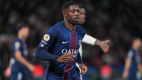 Ousmane Dembélé avec le PSG en novembre 2025
