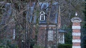 La résidence de l'acteur Alain Delon à Douchy.