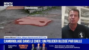 Policier blessé par balle à Saint-Germain-du-Puy: "Mon collègue est toujours hospitalisé", précise Fabrice Michard, délégué départemental (UN1TÉ Cher)