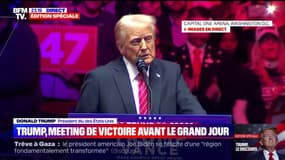 "Nous allons passer à autre chose": en meeting, Donald Trump promet "le plus grand come-back politique de l'histoire des États-Unis"