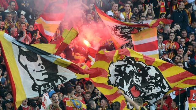 Les supporters de Lens