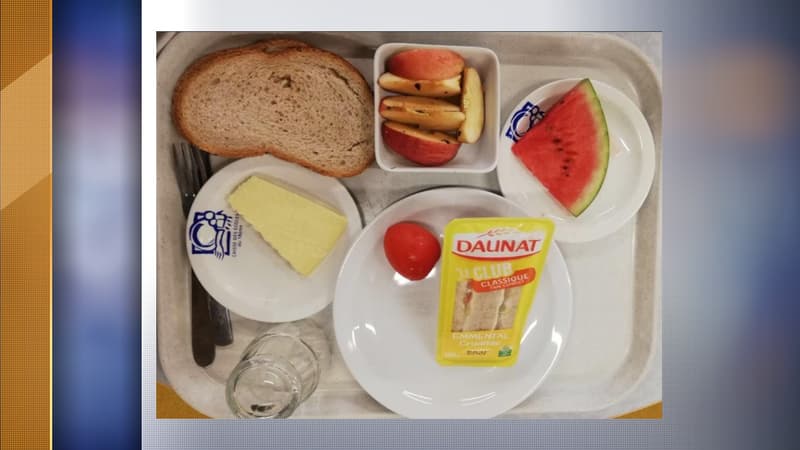 Au menu de lundi dans les cantines du 18e, des sandwichs triangle.