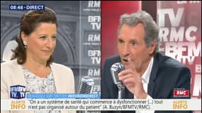 Agnès Buzyn sur RMC: "Il faut qu'on valorise mieux la bonne médecine (...) Donc il y aura une diminution de la tarification à l'acte"