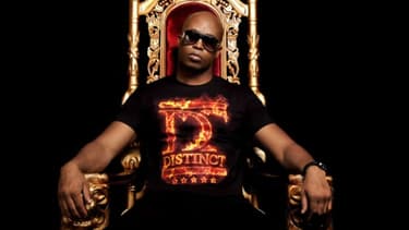 Le rappeur dans le clip de la chanson "Déterminé"
