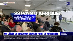 Marseille: le câble maritime le plus long du monde branché pour une meilleure connectivité en Afrique