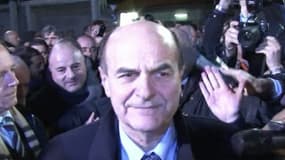 Pier Luigi Bersani, dirigeant du Parti démocrate.