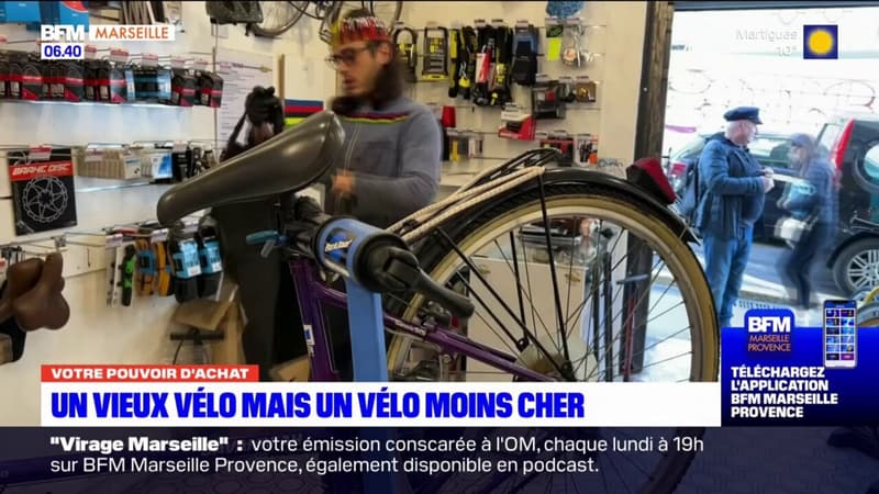 Marseille: des vieux vélos reconditionnés et vendus moins cher 
