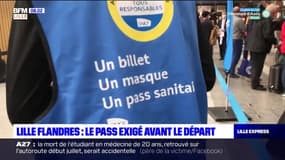 Lille Flandres: le pass sanitaire exigé avant le départ