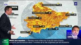 Météo Côte d'Azur: une journée très ensoleillée, 16°C attendus à Nice