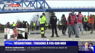 René Raimondi, maire de Fos-sur-Mer: "Réquisitionner le dépôt pétrolier de Fos-sur-Mer, alors qu'on est en période de tensions, c'est un peu de la provocation" 