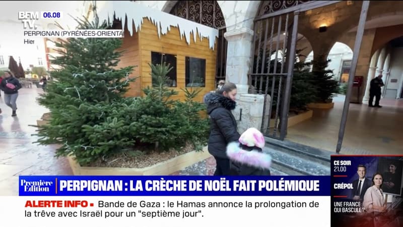 Perpignan: un an après l'interdiction, la crèche de Noël de la mairie fait de nouveau polémique