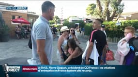 "Ca va être beaucoup de souvenirs pour les enfants": plus de 2.500 vacanciers évacués de trois campings d'Argelès-sur-Mer