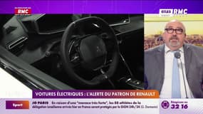 Voitures électriques : l'alerte du patron de Renault