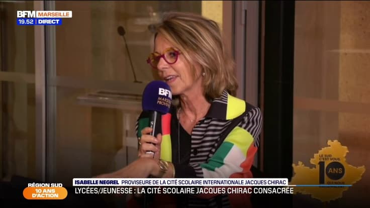 10 ans de la région Sud : la cité scolaire internationale Jacques Chirac a reçu le lauréat jeunesse