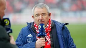 Denis Le Saint, le président de Brest, en janvier 2024.