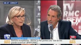 Marine Le Pen: "Je ne peux pas mettre en danger le mouvement que je préside."