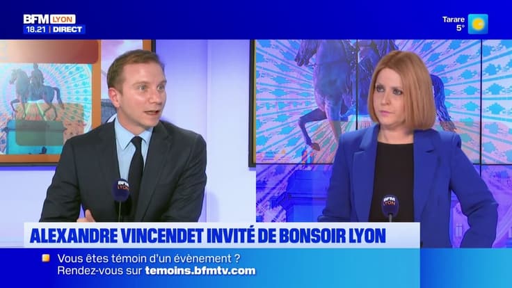 Alexandre Vincendet (maire Horizons de Rillieux-la-Pape) est l'invité de Bonsoir Lyon