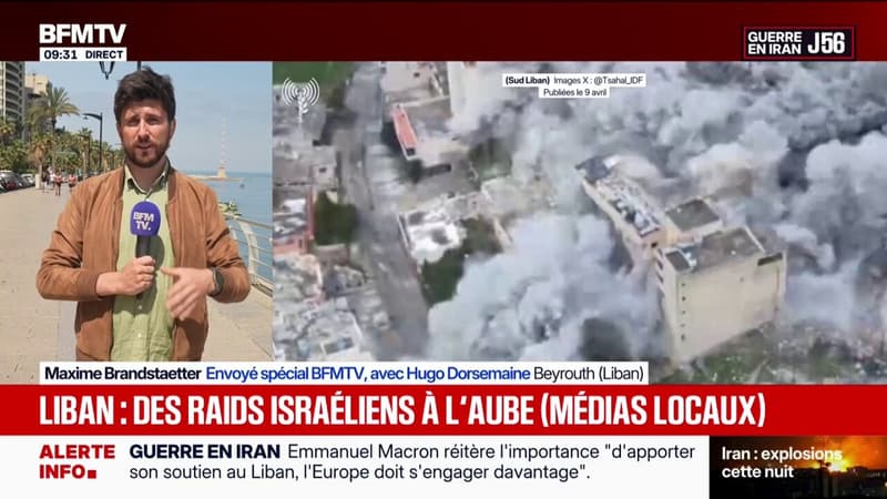Guerre au Moyen-Orient: des raids israéliens ont eu lieu dans le sud du Liban ce vendredi matin