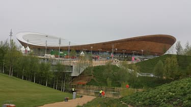 Une des infrastructures des JO: le vélodrome olympique, dans l'est de Londres.