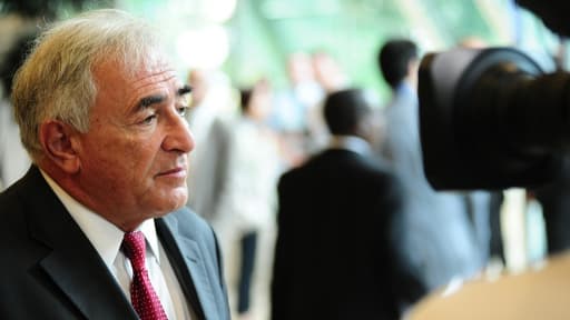 Dominique Strauss-Kahn répond aux questions des sénateurs, mercredi 26 juin.