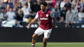 Jean-Clair Todibo lors du match West Ham-Southampton (1-1, Premier League), le 19 avril 2025