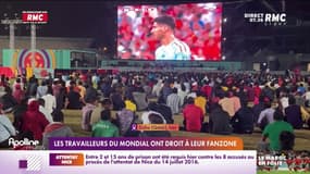 Les travailleurs du Mondial ont droit à leur fanzone 