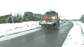 La neige s’invite en Auvergne pour les saints de glace