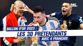 Ballon d'Or : La liste complète des 30 prétendants avec 4 Français
