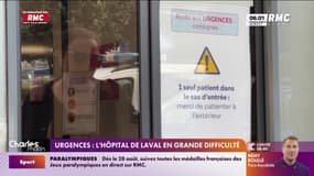 Urgences : l'hôpital de Laval en grande difficulté